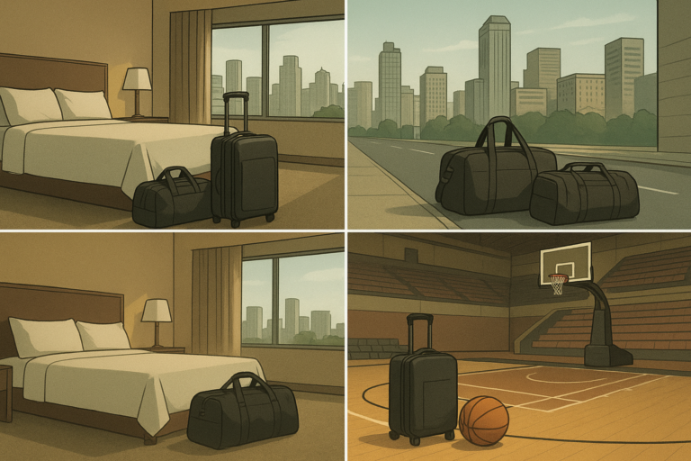 road trip w NBA logistyka