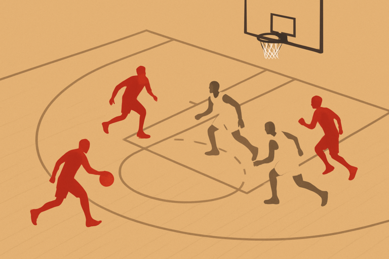 faza przejścia do ataku NBA